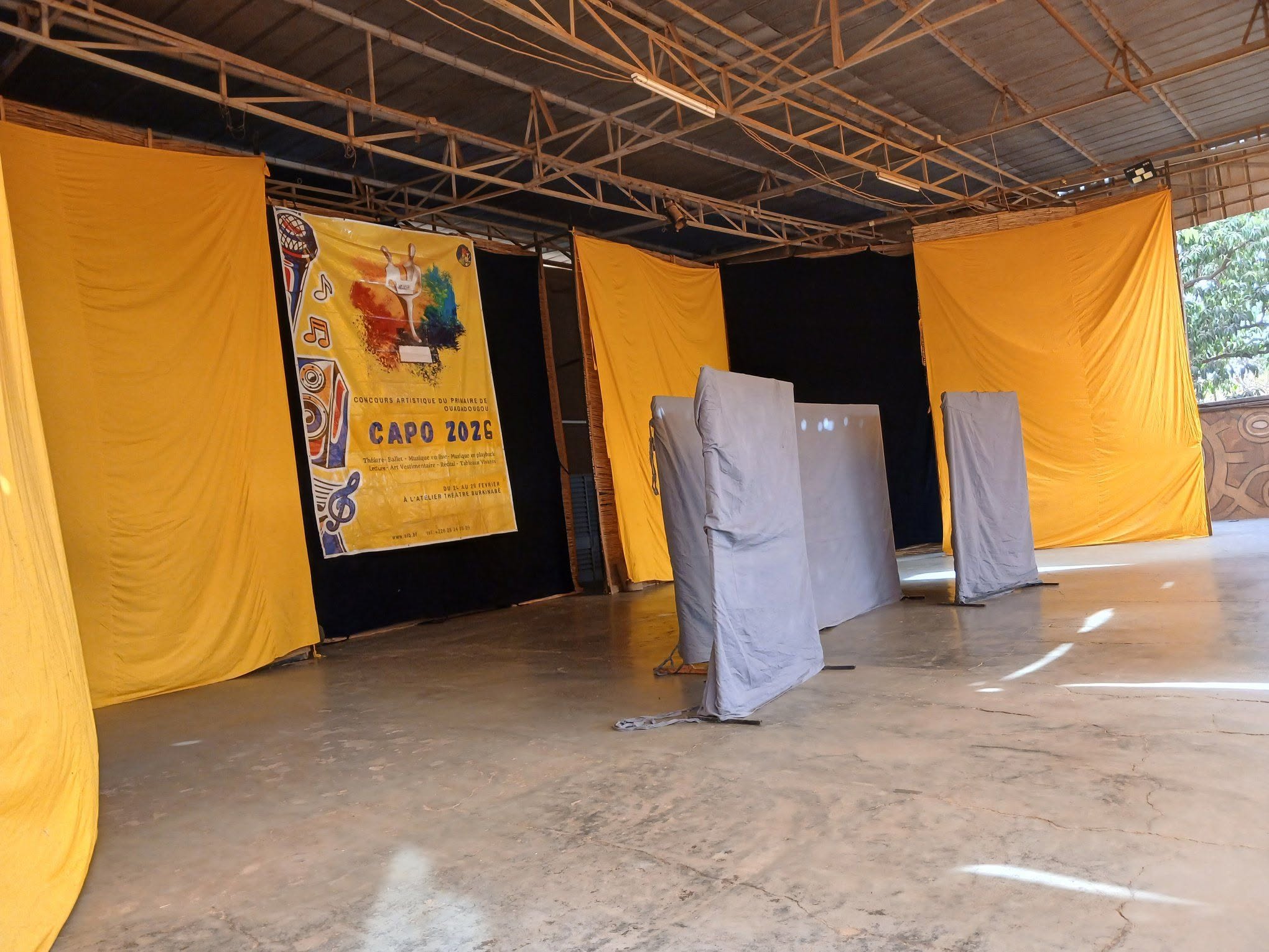 Création théâtrale présentée lors d’un festival