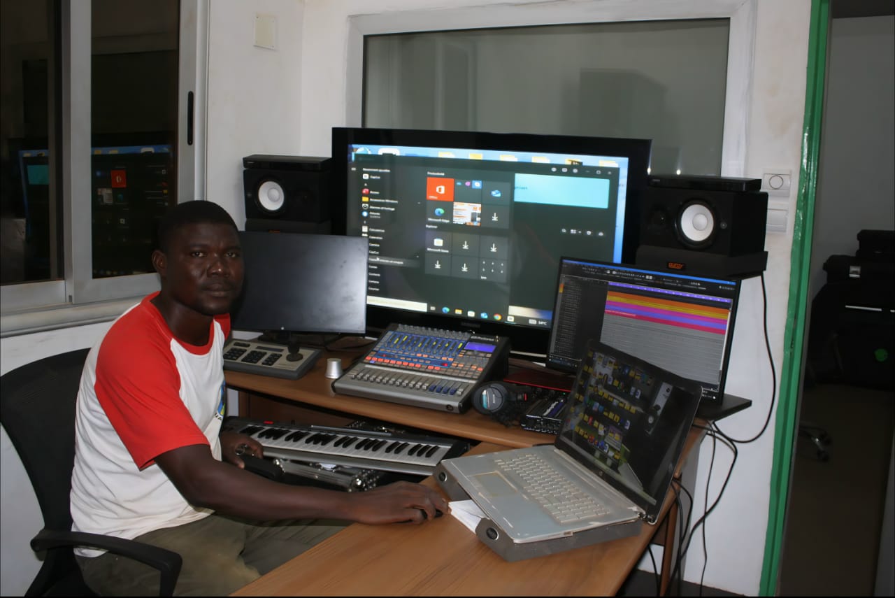 Recording room at the ATB Media Studio